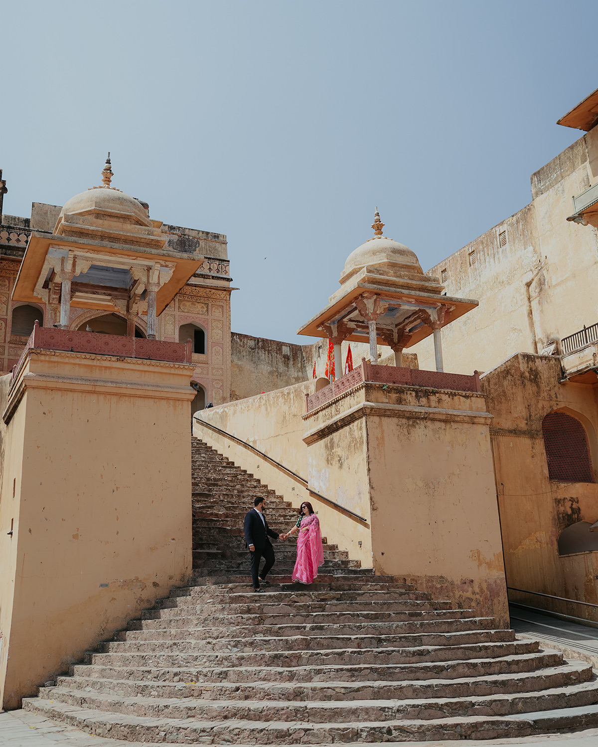 Among palace walls